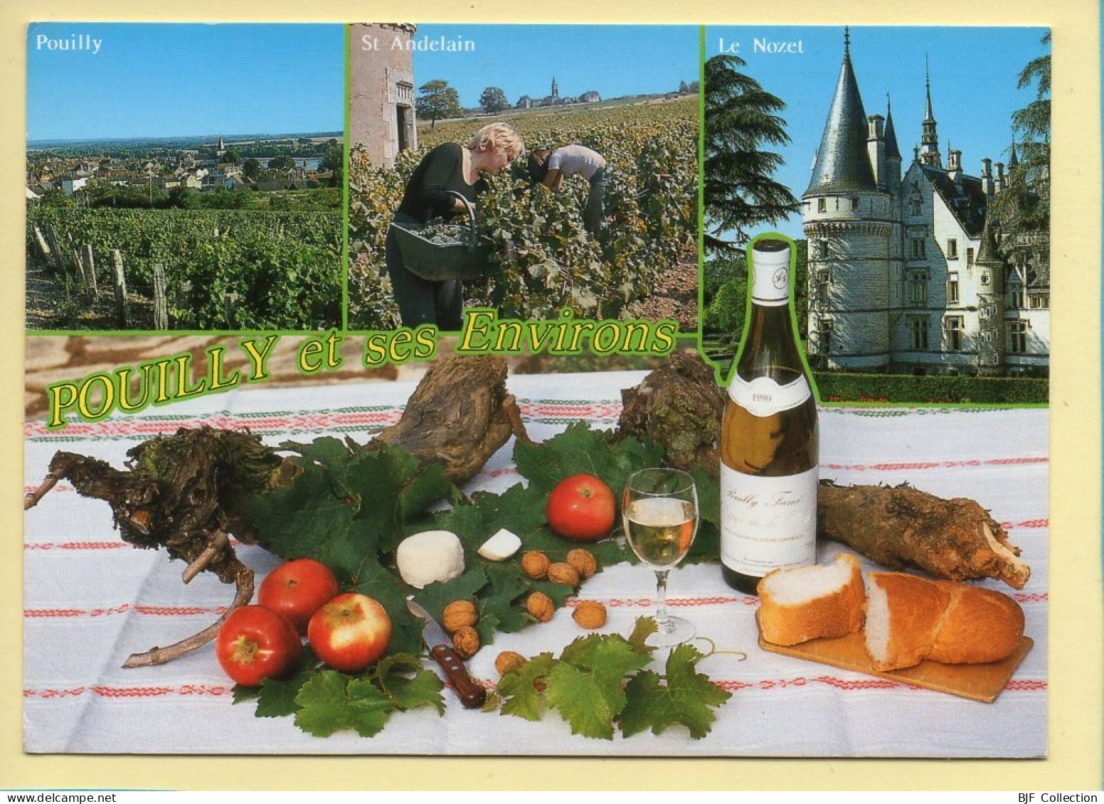 58. POUILLY-SUR-LOIRE Et Ses Environs – Multivues (voir Scan Recto/verso) - Pouilly Sur Loire