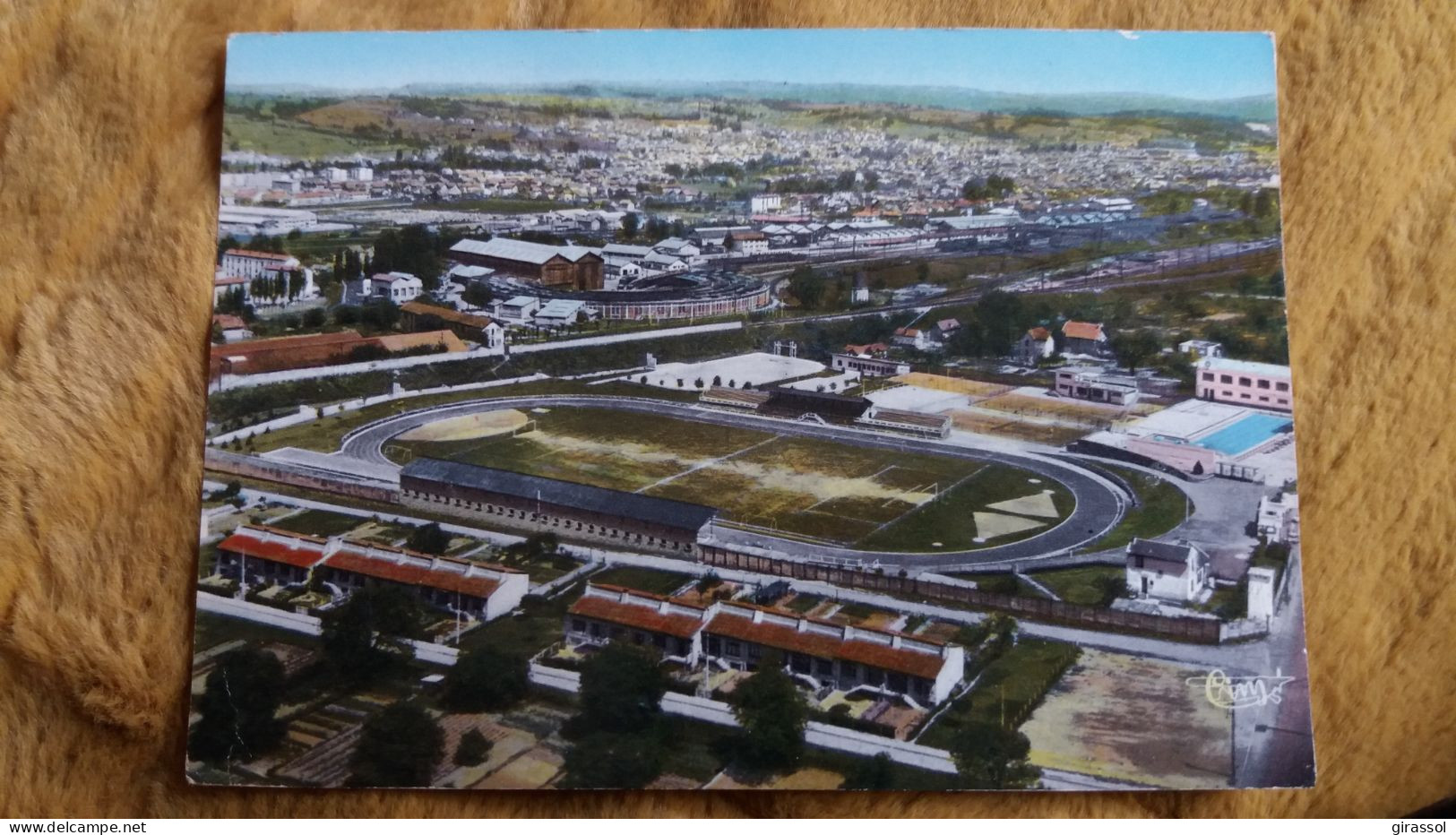 CPSM STADE STADIUM BRIVE CORREZE 19 PISCINE ED CIM 1966 ? - Stades