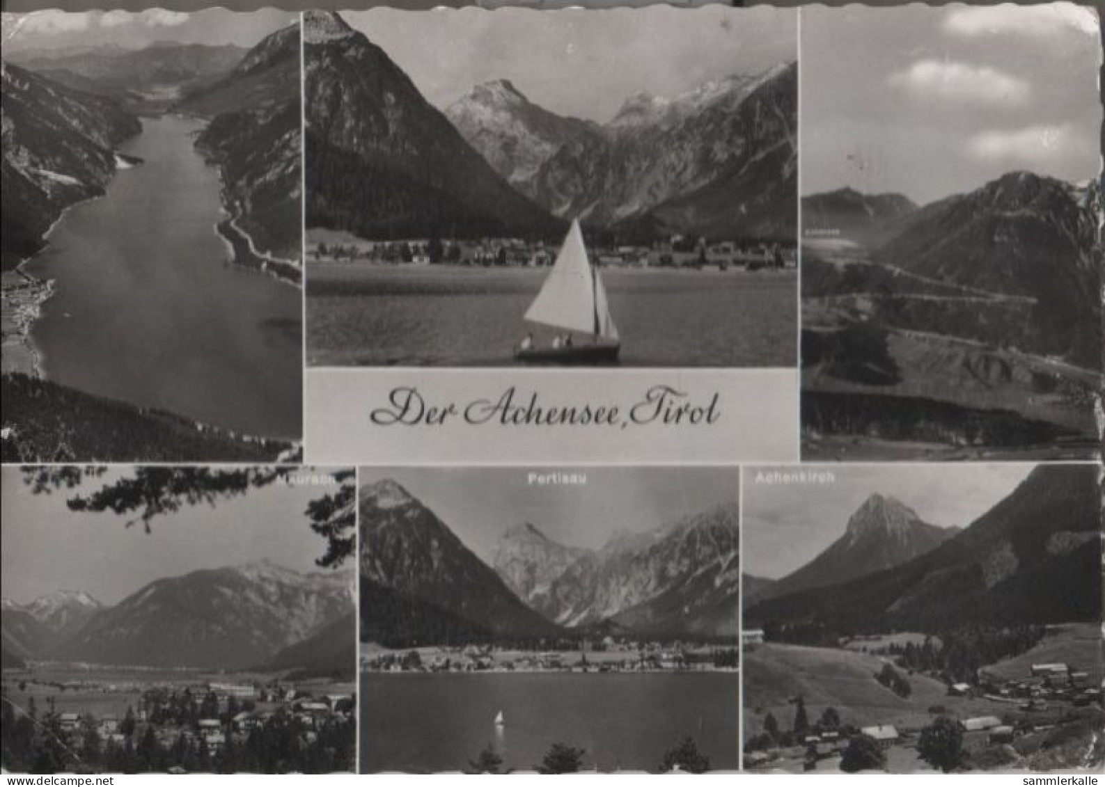 51856 - Österreich - Achensee - Mit 6 Bildern - 1962 - Achenseeorte