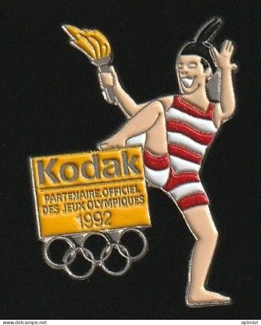 77621 Pin's-Kodak.Photo.Jeux Olympiques.1992.cojo 1991. - Photography