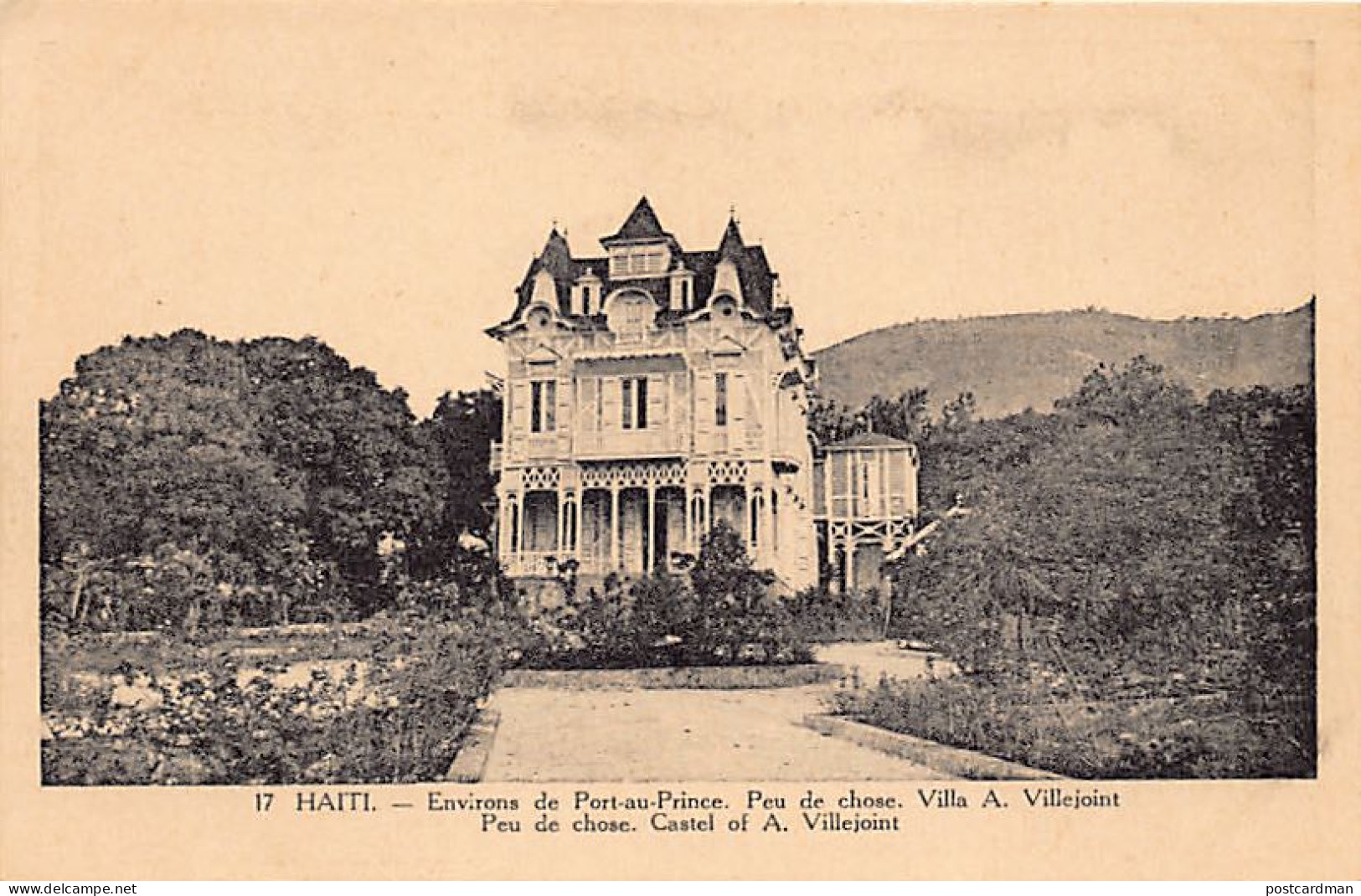 Haiti - Near Port-au-Prince - Peu De Chose - A. Villejoint's Villa - Ed. Thérèse Montas 17 - Haïti