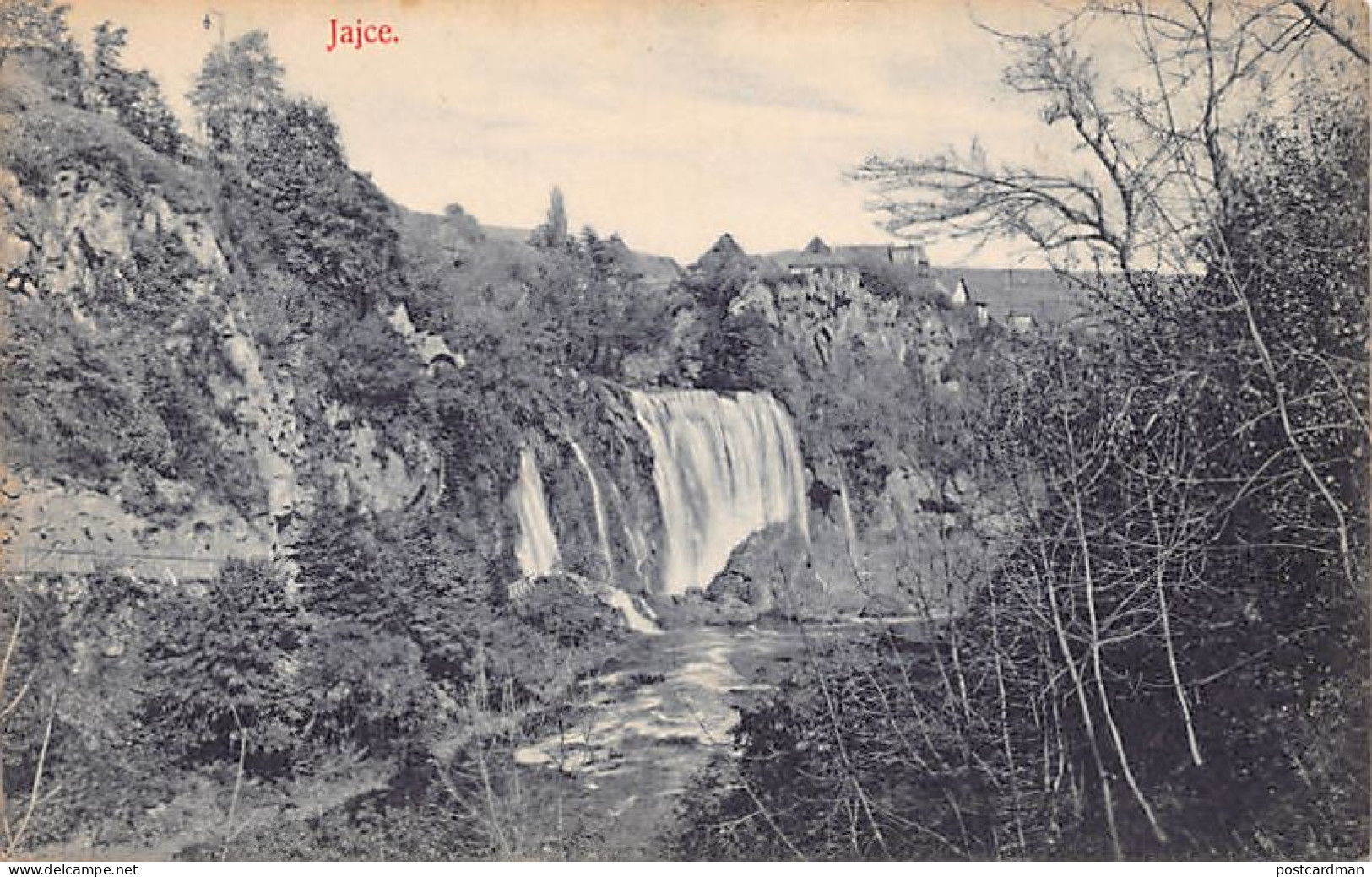 Bosnia - JAJCE - Waterfall - Bosnia And Herzegovina
