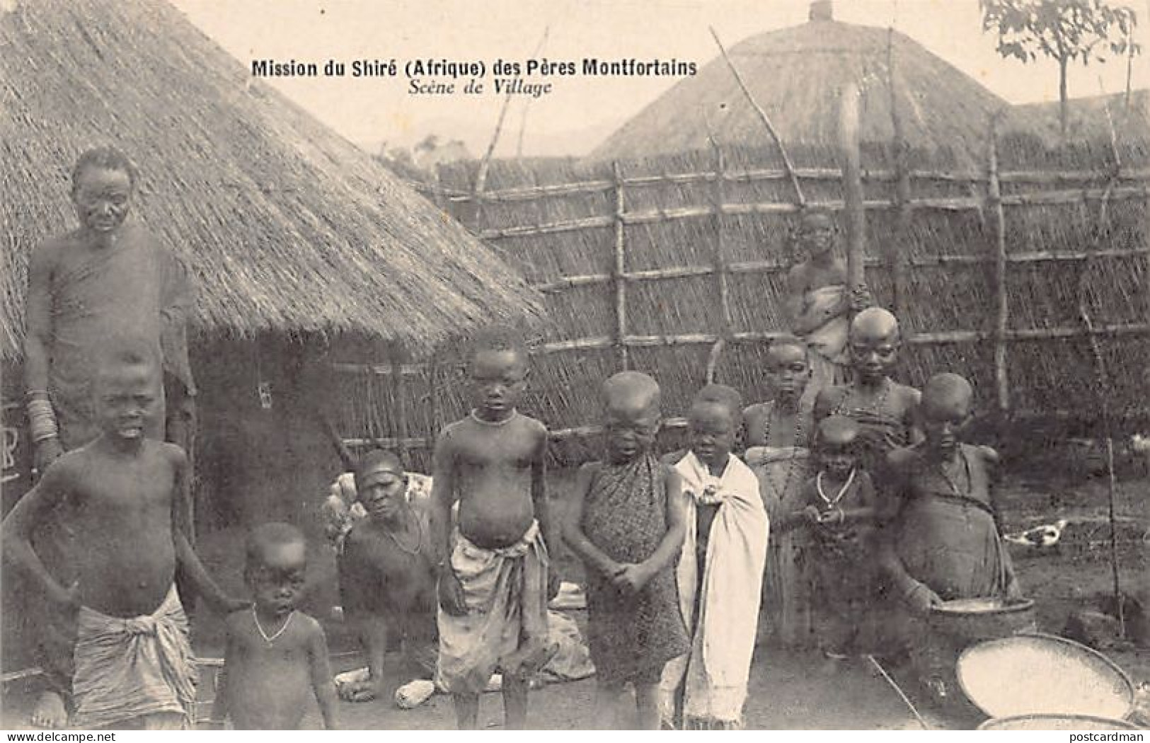 Malawi - Village Scene - Publ. Company Of Mary - Mission Du Shiré Des Pères Montfortains - Malawi