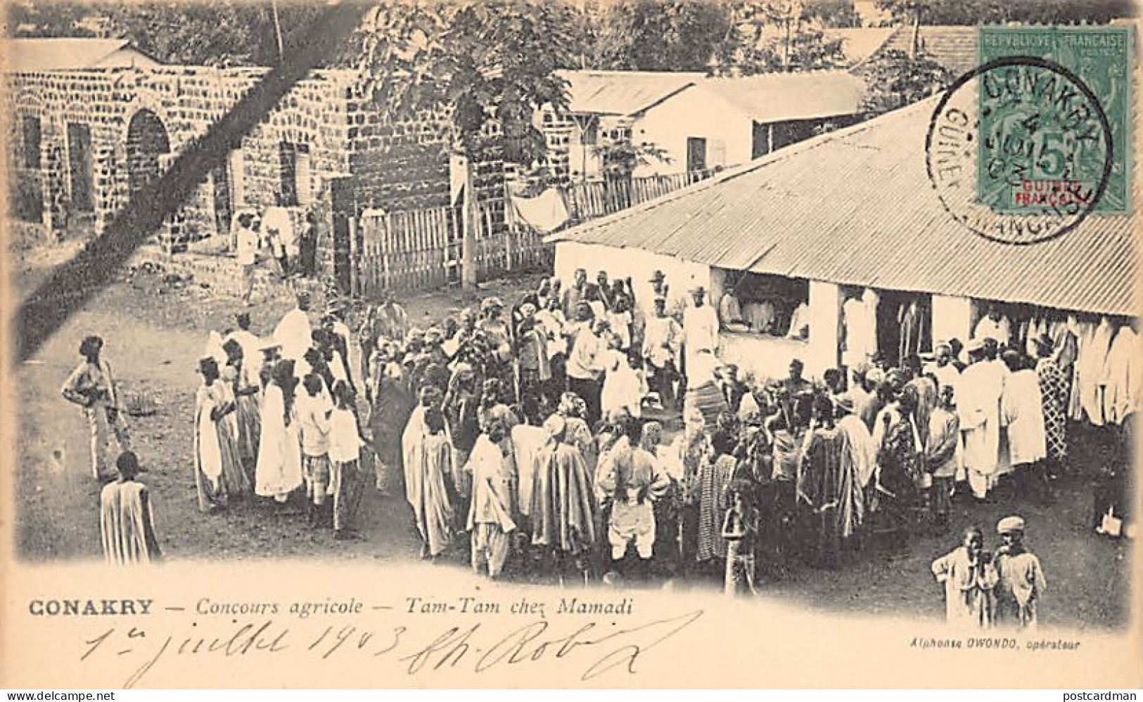 Guinée - CONAKRY - Concours Agricole - Tam-tam Chez Mamadi - Ed. Alphonse Owondo  - Guinée