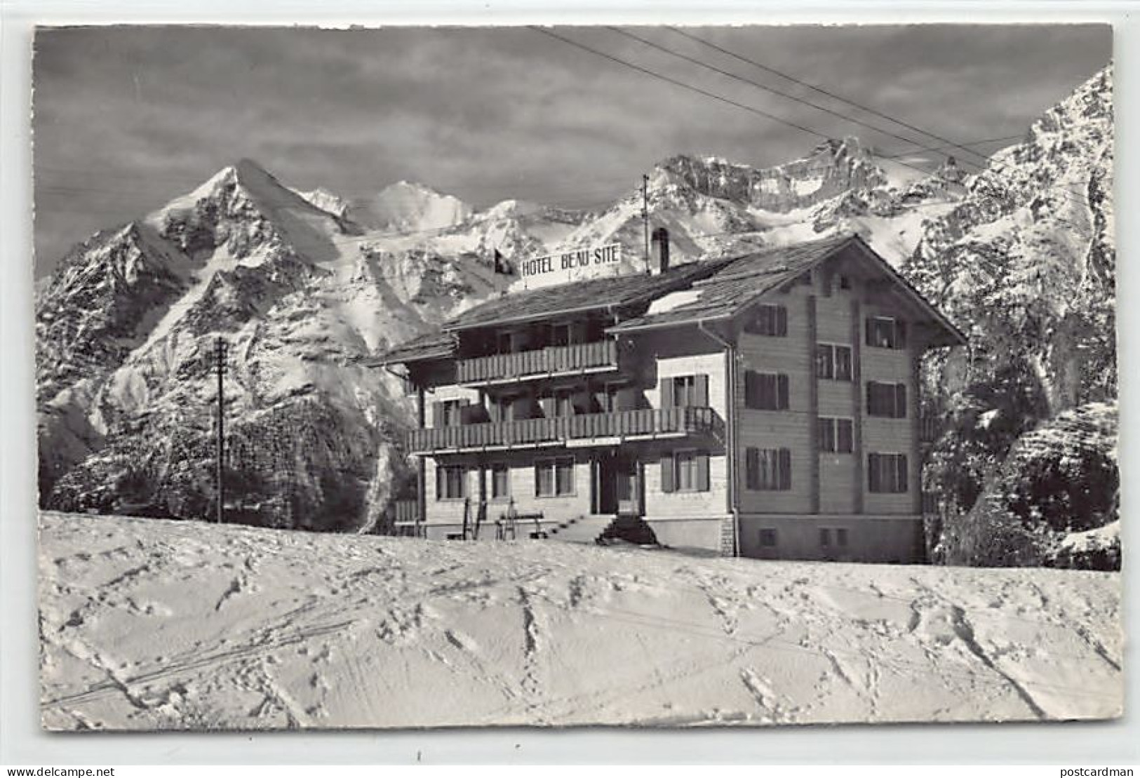 Suisse - Grächen (VS) Hôtel Beau-Site - Ed. Klopfenstein 20248 - Grächen
