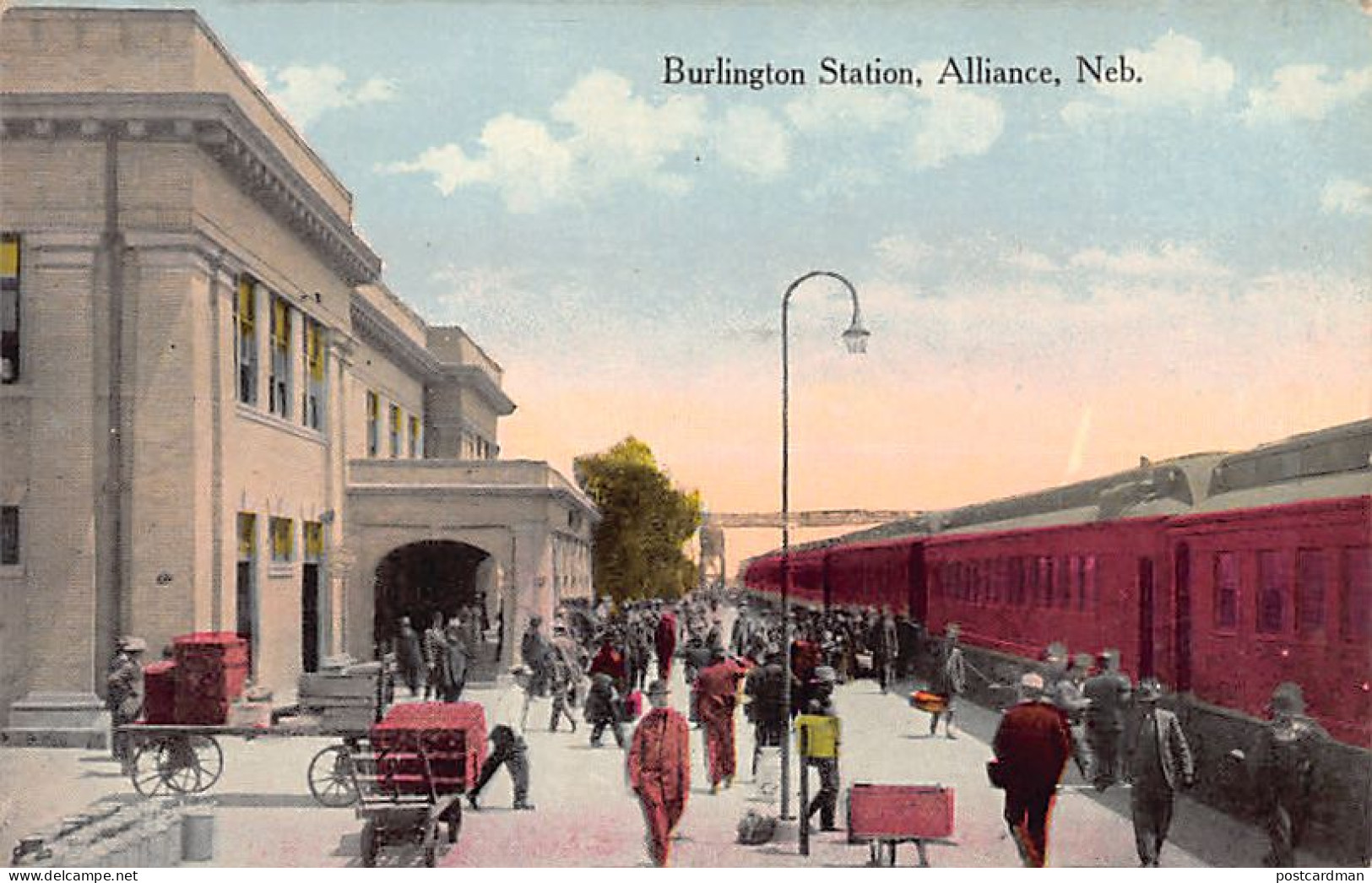 ALLIANCE (NE) Burlington Railroad Station - Altri & Non Classificati