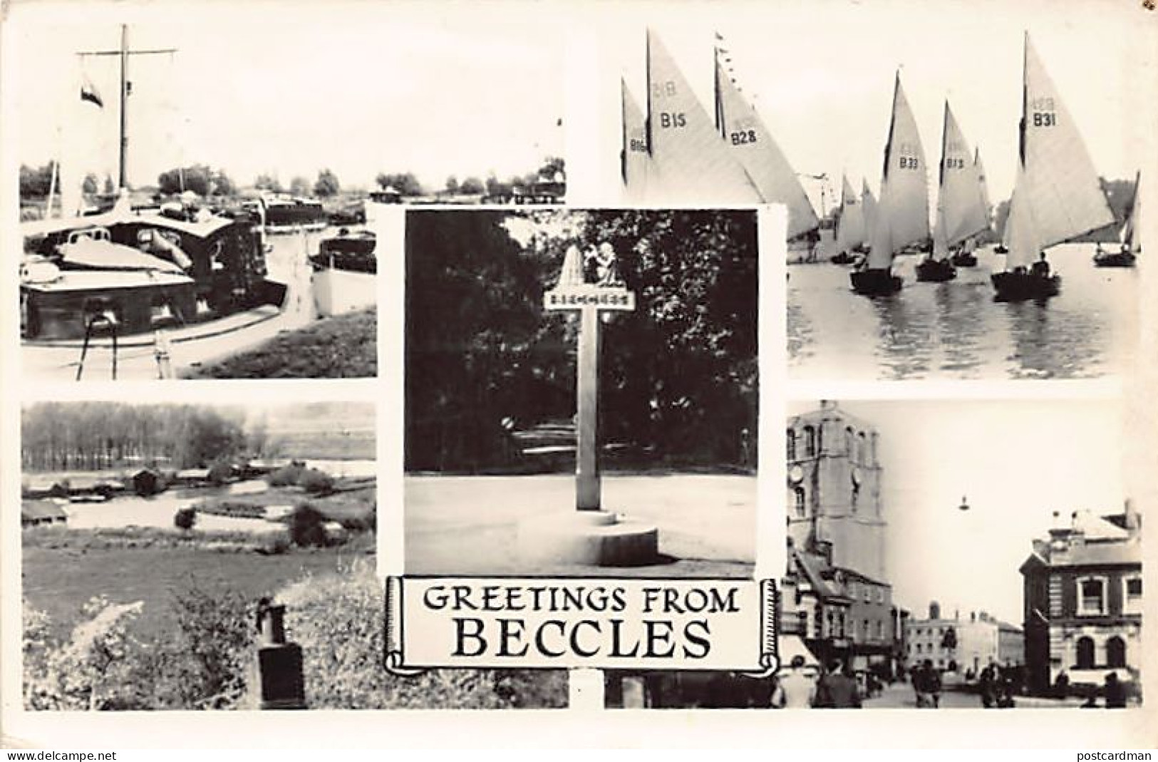 England - Suff - BECCLES Greetings - Andere & Zonder Classificatie