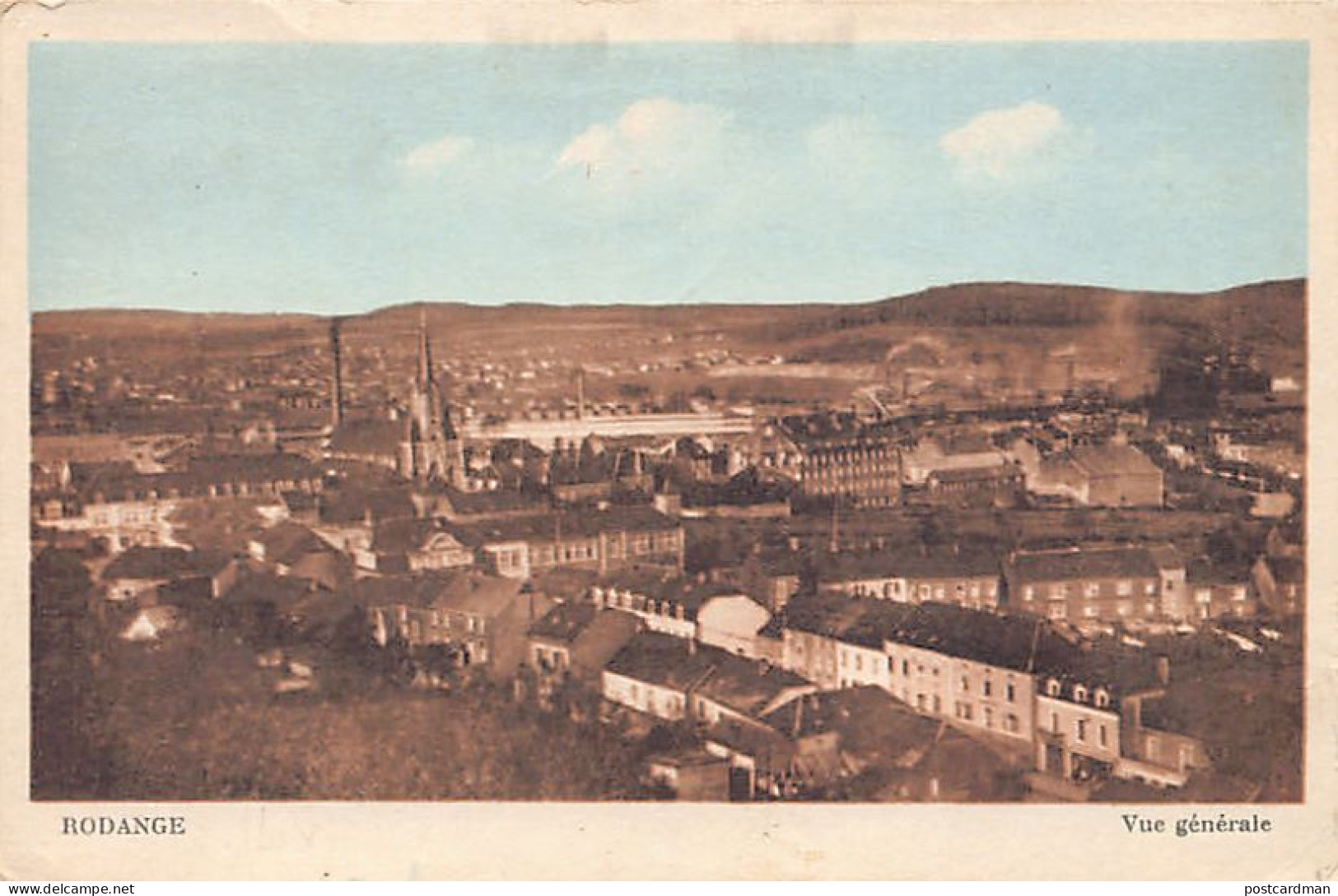 RODANGE - Vue Générale - Ed. E. Wengler  - Rodingen