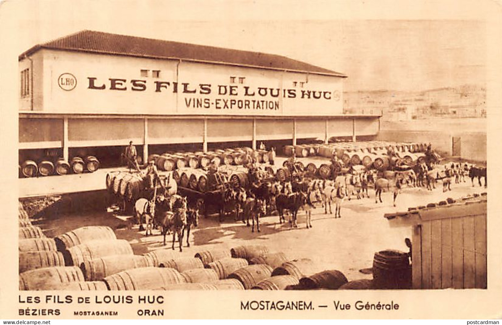 MOSTGADEM - Les Fils De Louis Huc - Exportation De Vins - Ed. Fils De Louis Huc  - Mostaganem