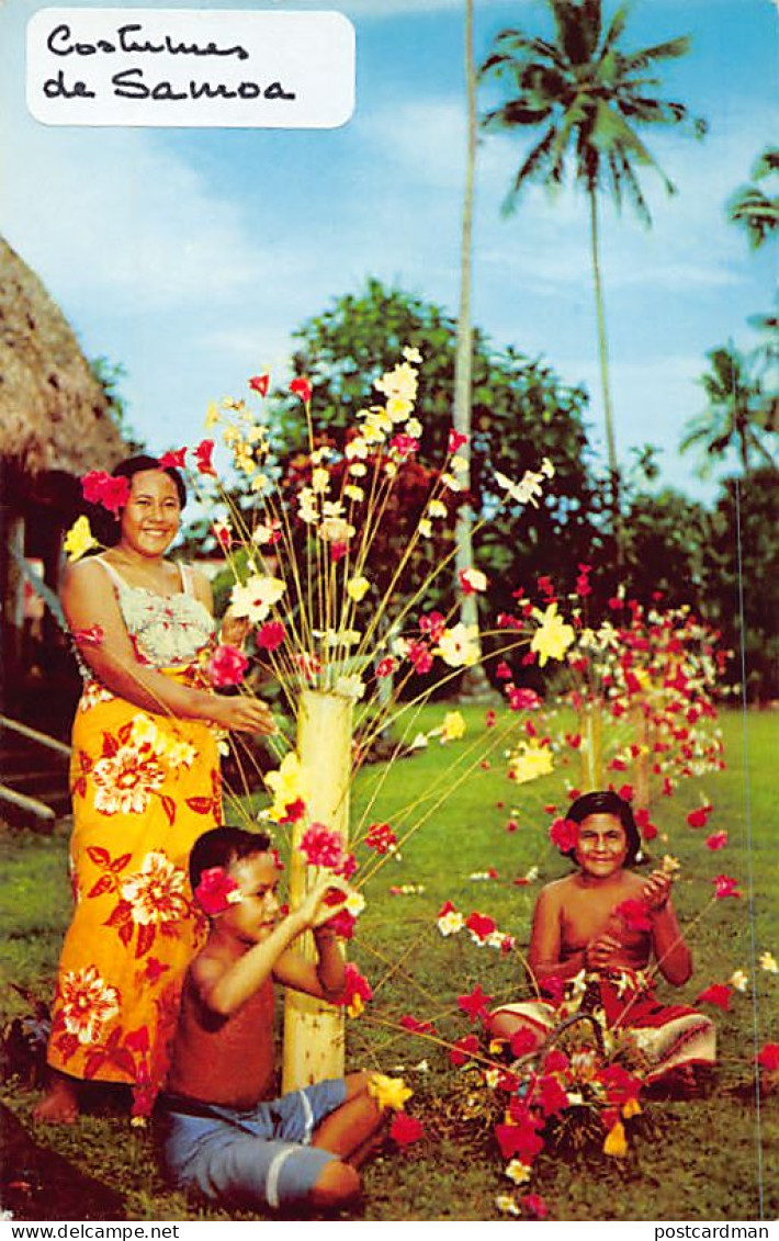 Samoa - Flowerpiece - Publ. Stinsons  - Samoa