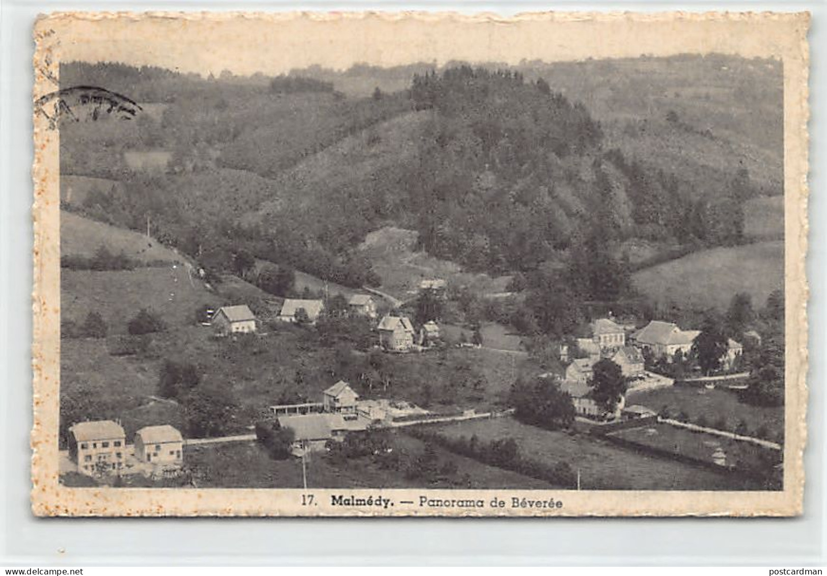 Belgique - MALMÉDY (Liège) Panorama De Béverée - Malmedy