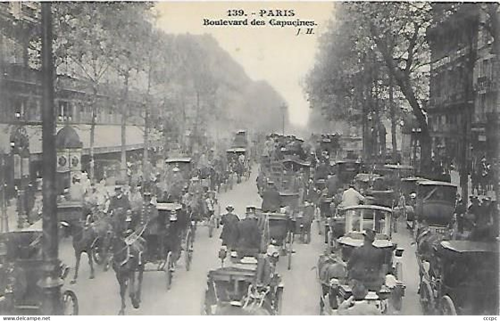 CPA Paris Boulevard Des Capucines - Arrondissement: 02