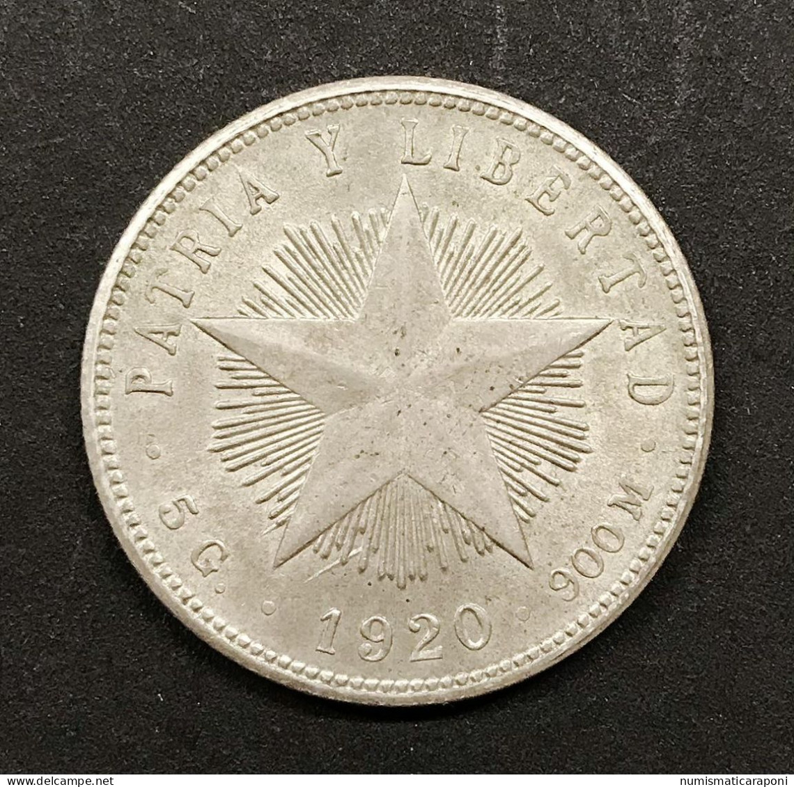 La Isla 20 Centavos 1920 Km#13.2 Spl+/q.fdcE.1301 - Kuba