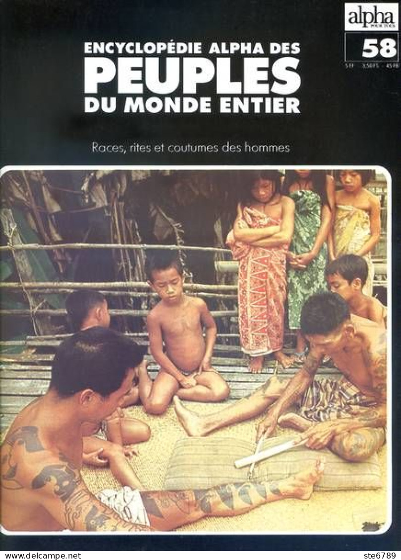 Peuples Du Monde Entier N° 58  Les Tasaday Mindanao , Les Niassais Sumatra , Les Iban Bornéo - Geografía