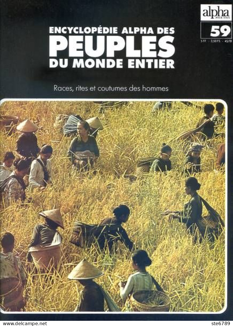 Peuples Du Monde Entier N° 59  Indonésie Villages Javanais Et Habitants Java , Les Balinais Bali , - Aardrijkskunde