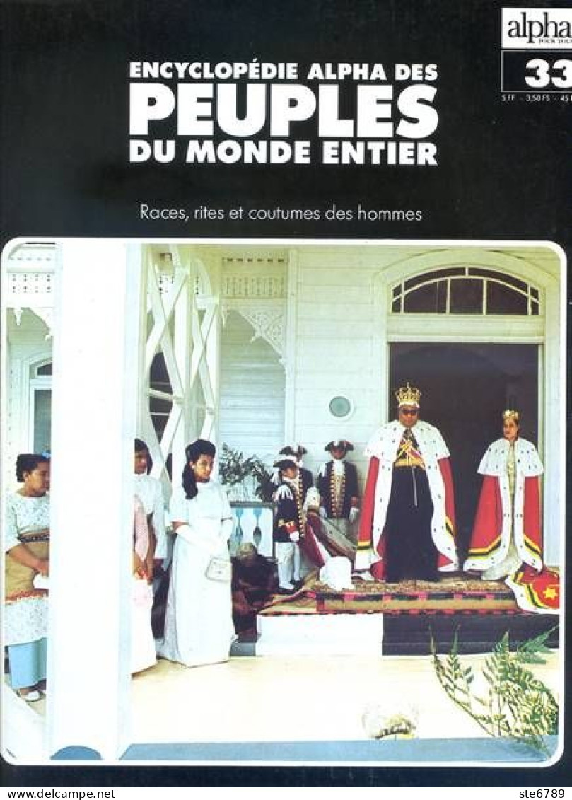 Peuples Du Monde Entier N° 33 Polynésie Les Tongans Les Hawaiiens - Geografia