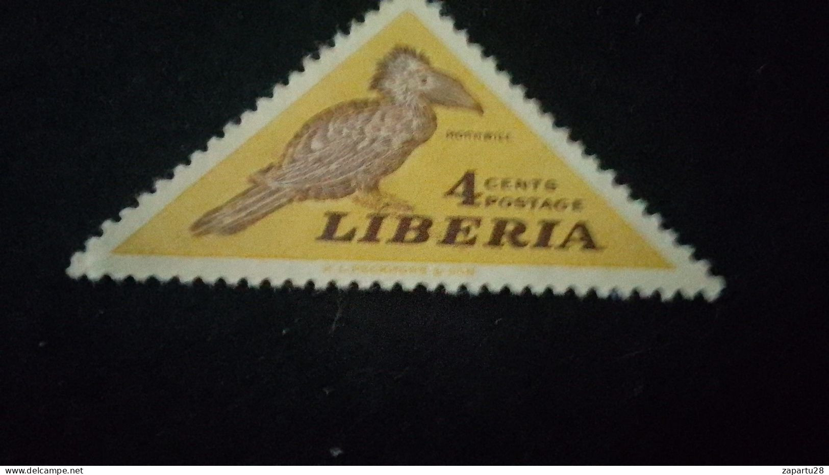 LİBERYA--1953-  4  C.      DAMGASIZ   LOCAL BİRDS - Liberia