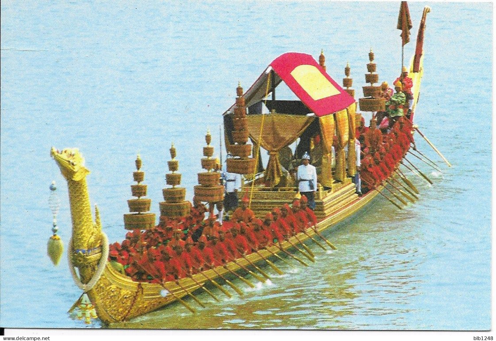 Asie > Thaïlande The Royal Barge Suphannahong In A Procession - Tailandia