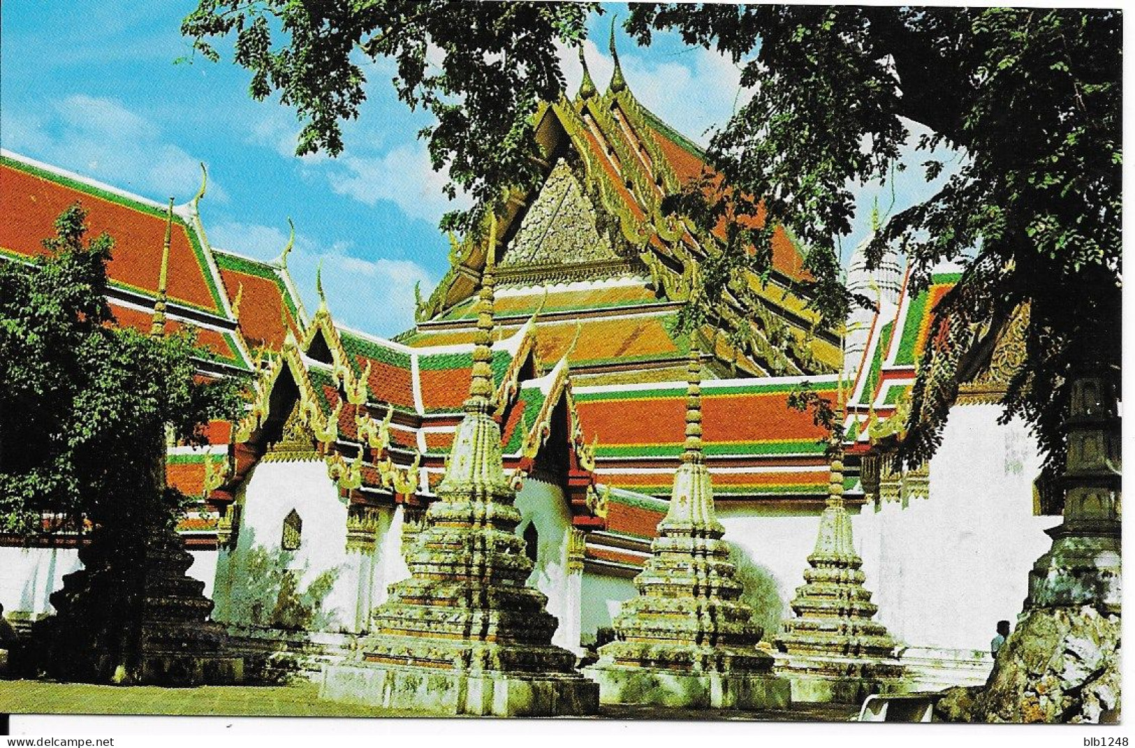 Asie > Thaïlande Inside Wat Pho Bangkok - Tailandia