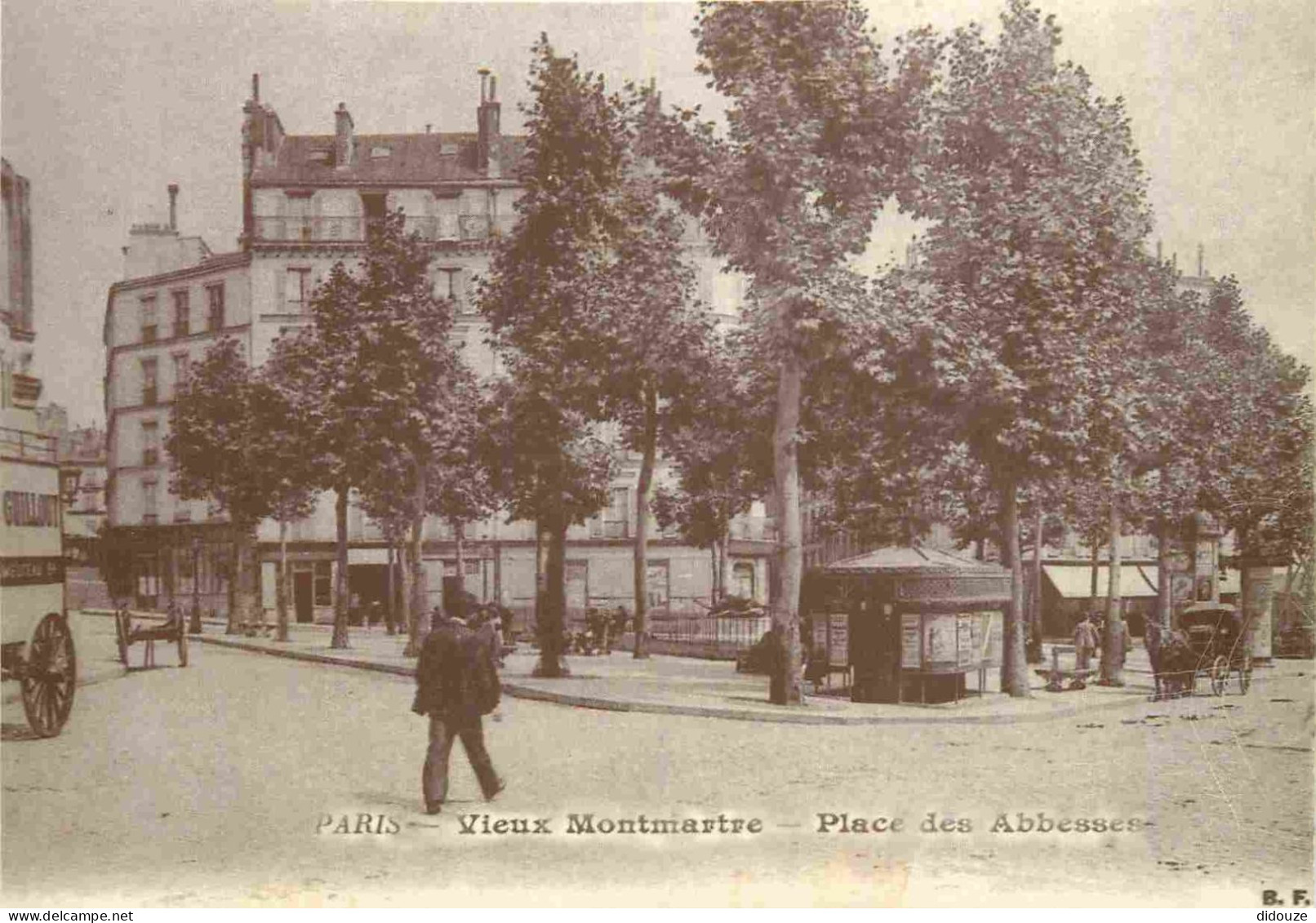 Reproduction CPA - 75 Paris - Montmartre - Place Des Abbesses - CPM - Carte Neuve - Voir Scans Recto-Verso - Non Classés