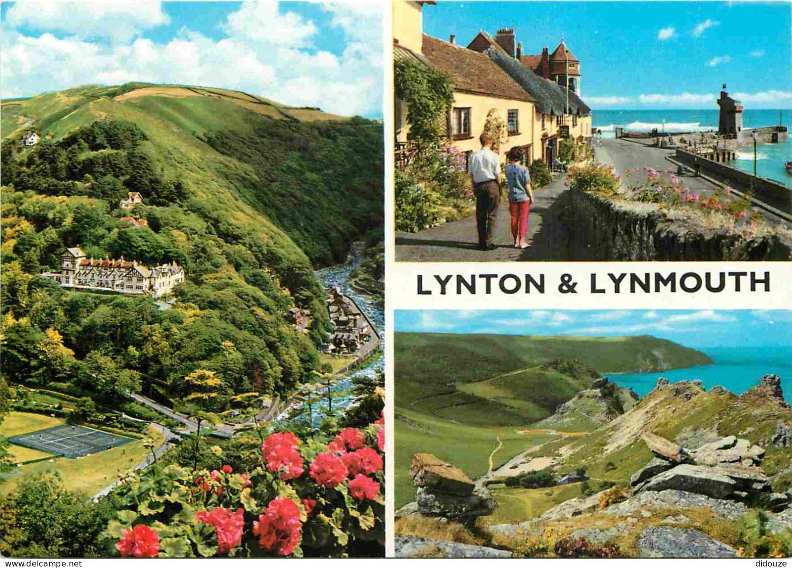 Angleterre - Lynton And Lynmouth - Multivues - Devon - England - Royaume Uni - UK - United Kingdom - CPM - Carte Neuve - - Lynmouth & Lynton