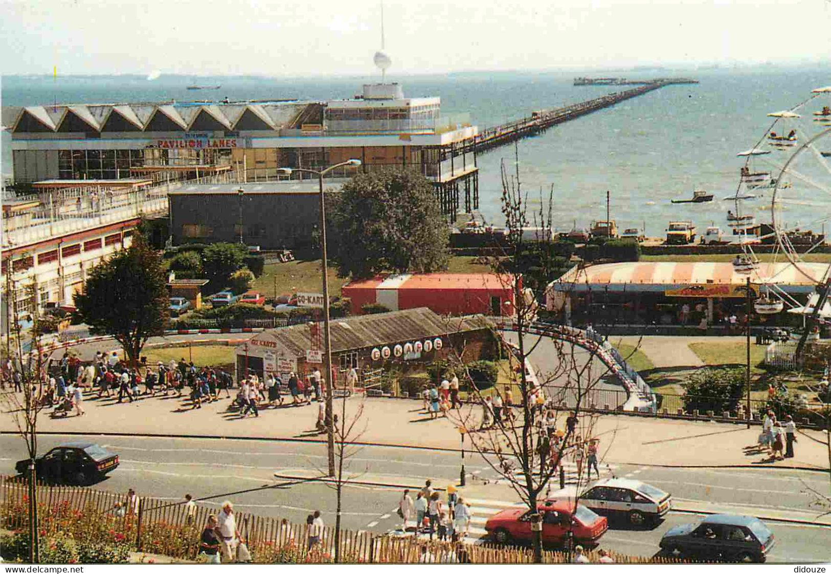 Angleterre - Southend On Sea - Pier - Automobiles - Essex - England - Royaume Uni - UK - United Kingdom - CPM - Carte Ne - Southend, Westcliff & Leigh