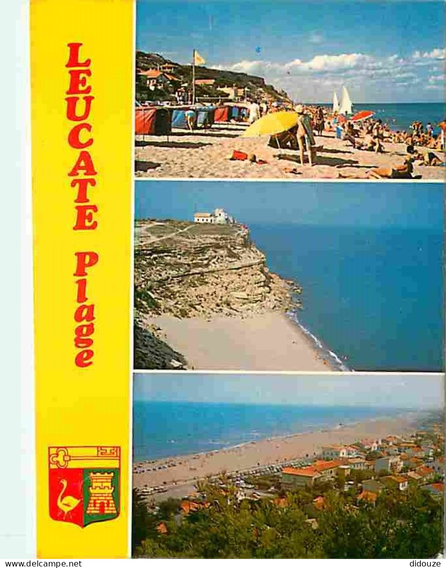 11 - Leucate - Leucate Plage - Multivues - Scènes De Plage - Blasons - CPM - Voir Scans Recto-Verso - Leucate