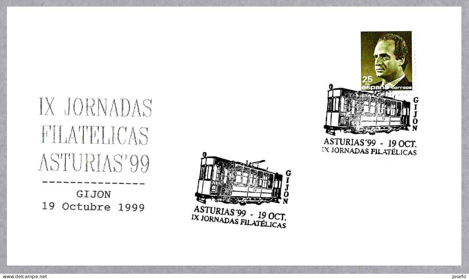 TRANVIA - TRANWAY. Gijon, Asturias, 1999 - Tramways