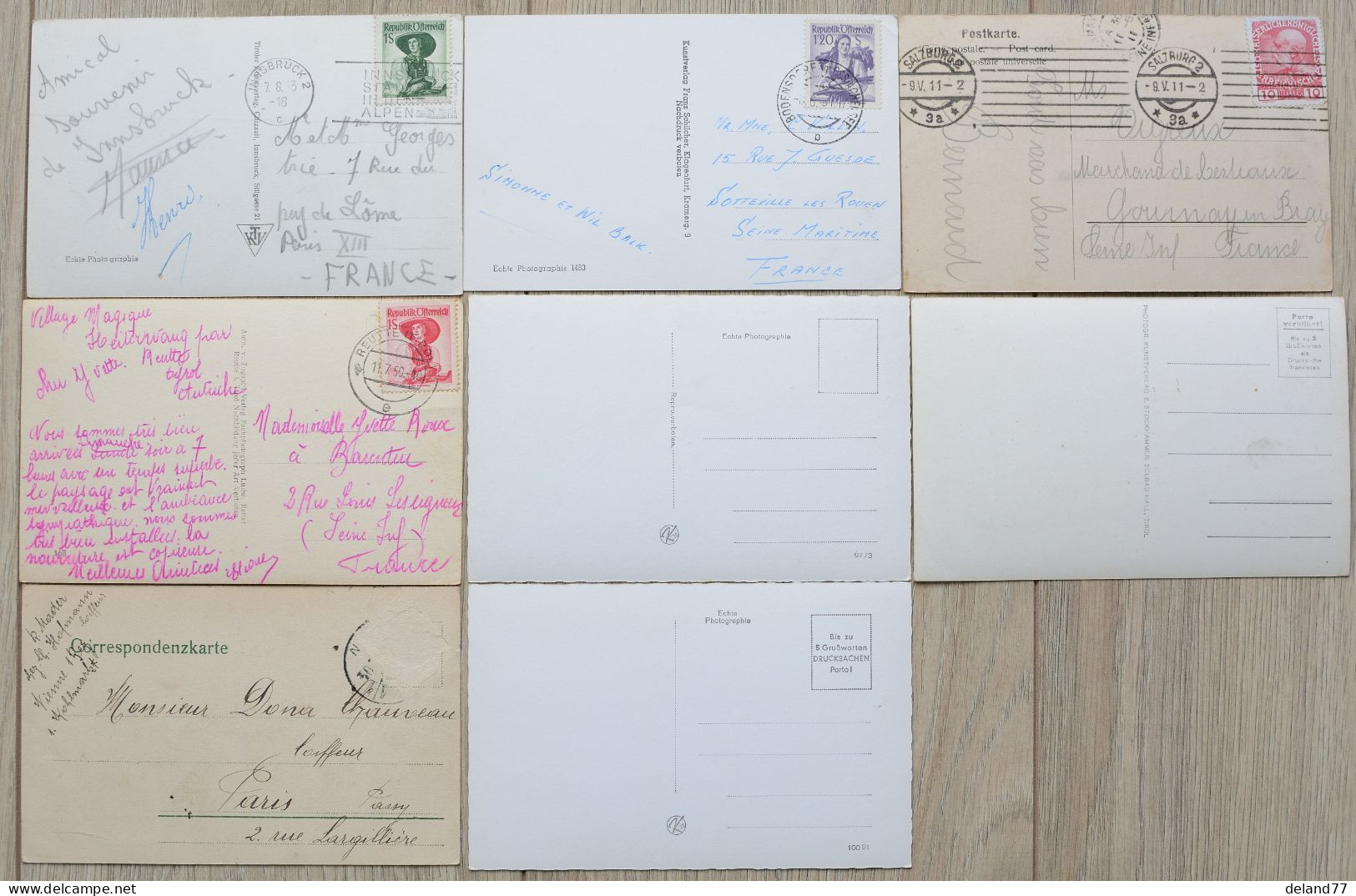 AUTRICHE - Lot De 35 Cartes Postales - Divers - Collections & Lots