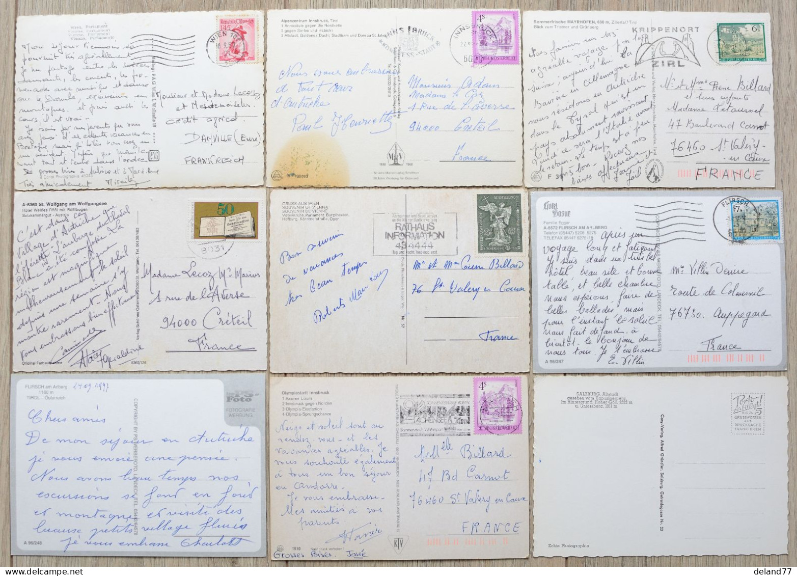 AUTRICHE - Lot de 35 Cartes Postales - Divers