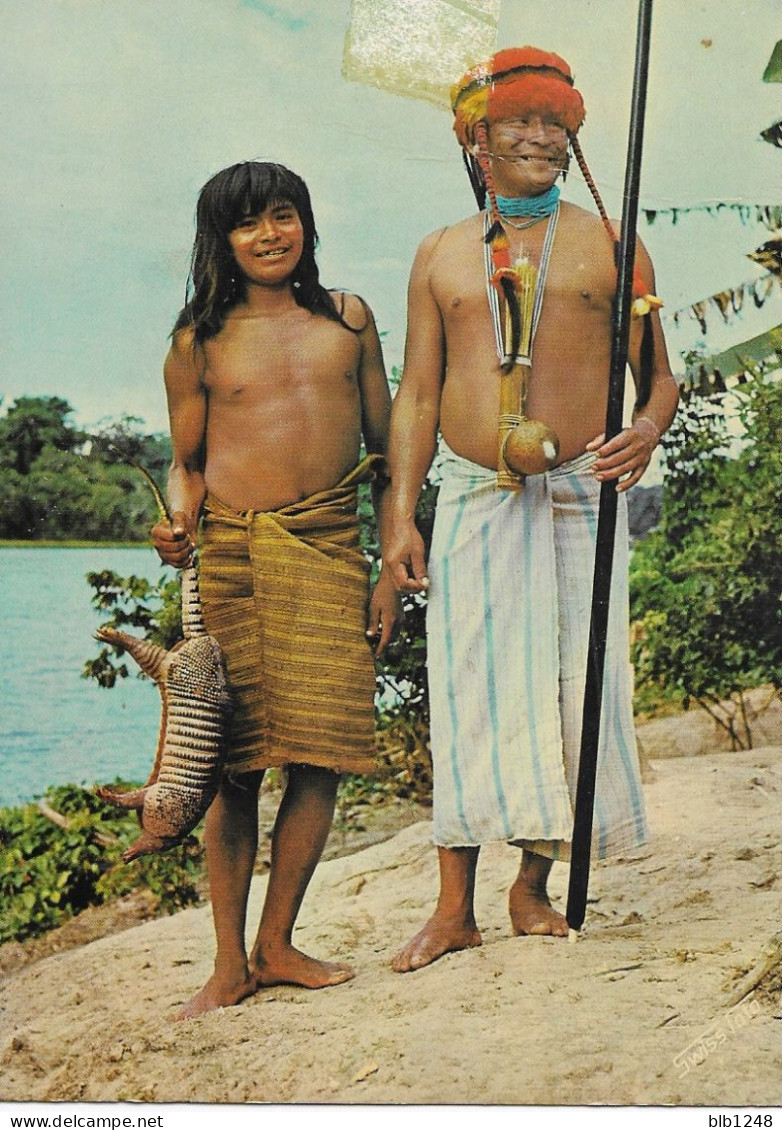 Amérique > Perou Amazon Jungle  Indios Jibaos - Pérou