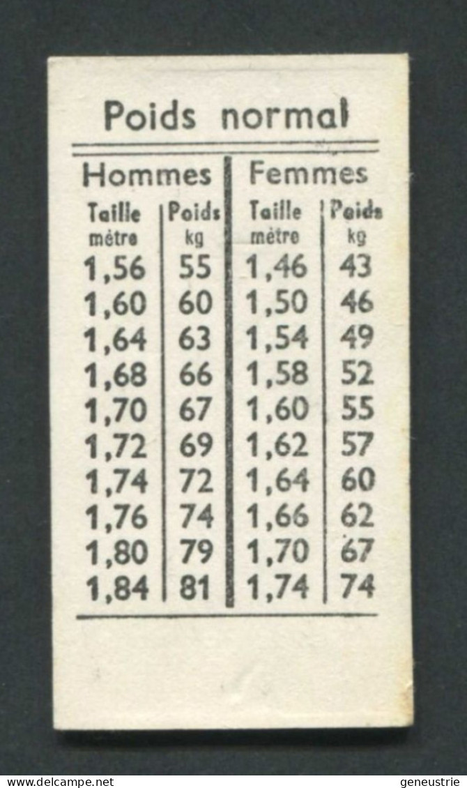 Rare Ticket De Balance De Pharmacie (type Edmondson) 1968 "F. Galliot Pharmacien à Saint Pair-sur-Mer" Près Granville - Tickets D'entrée