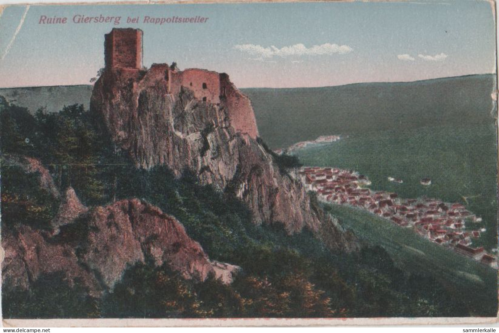 29892 - Rappoltsweiler - Ruine Giersberg - 1918 - Elsass