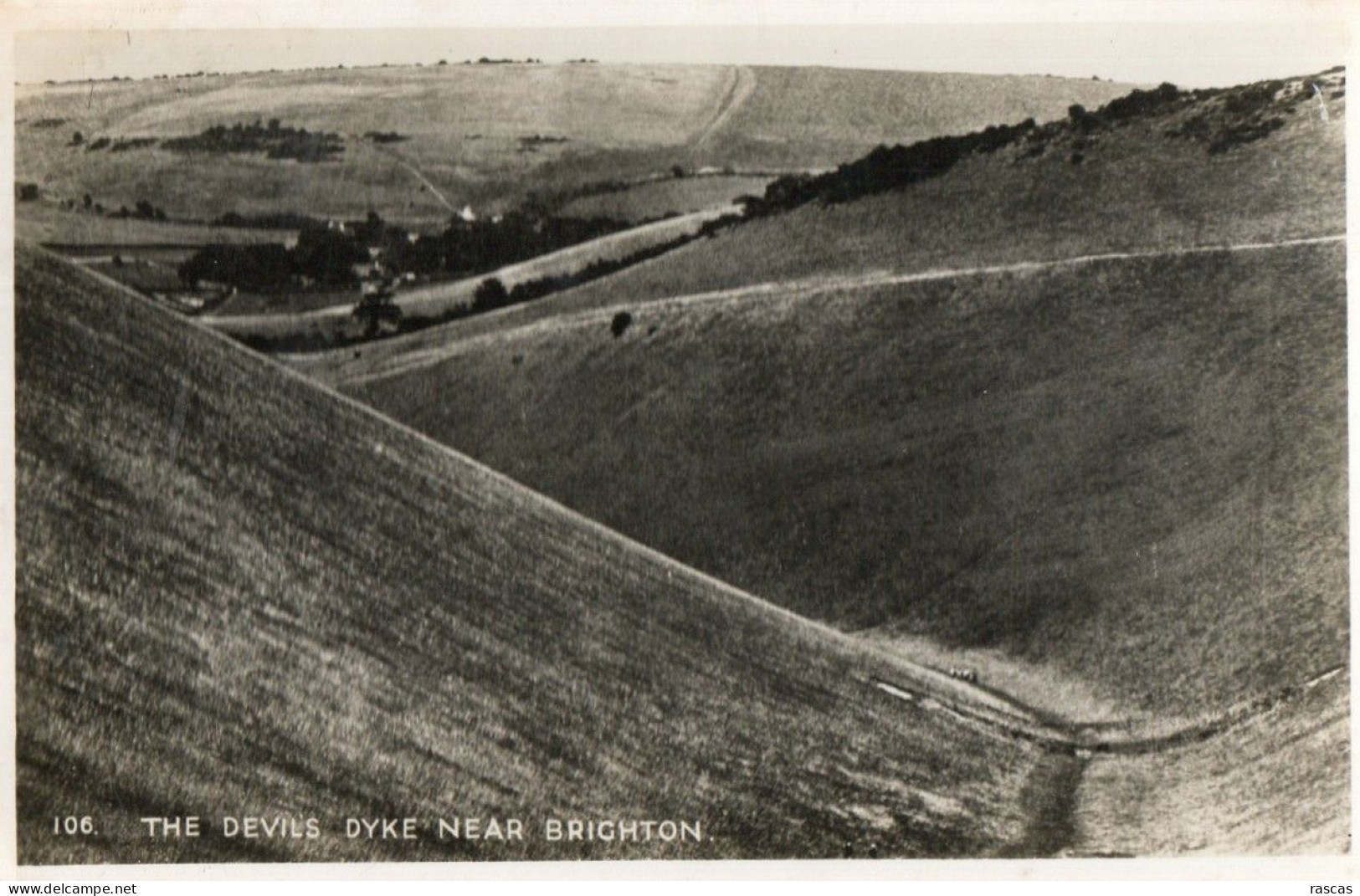 CPSM - S - ANGLETERRE - SUSSEX - THE DEVIL4S DYKE NEAR BRIGHTON - Brighton