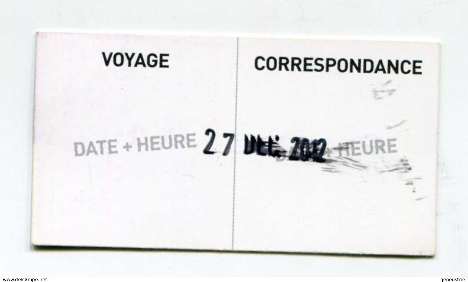 Ticket De Bus Ligne Granville - Avranches 2012 (Saint Pair - Kairon - Jullouville - St Jean-le-Thomas) Normandie - Europa