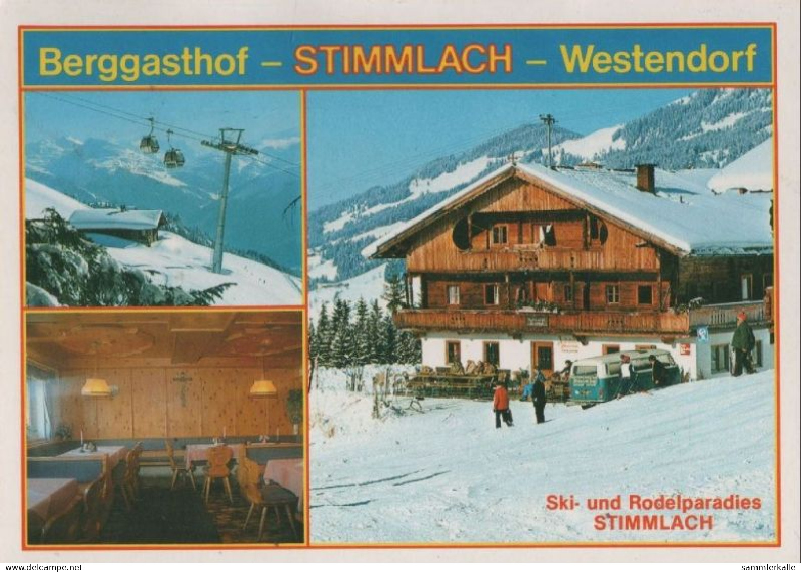 104128 - Österreich - Westendorf - Berggasthof Stimmlach - 1997 - Kitzbühel