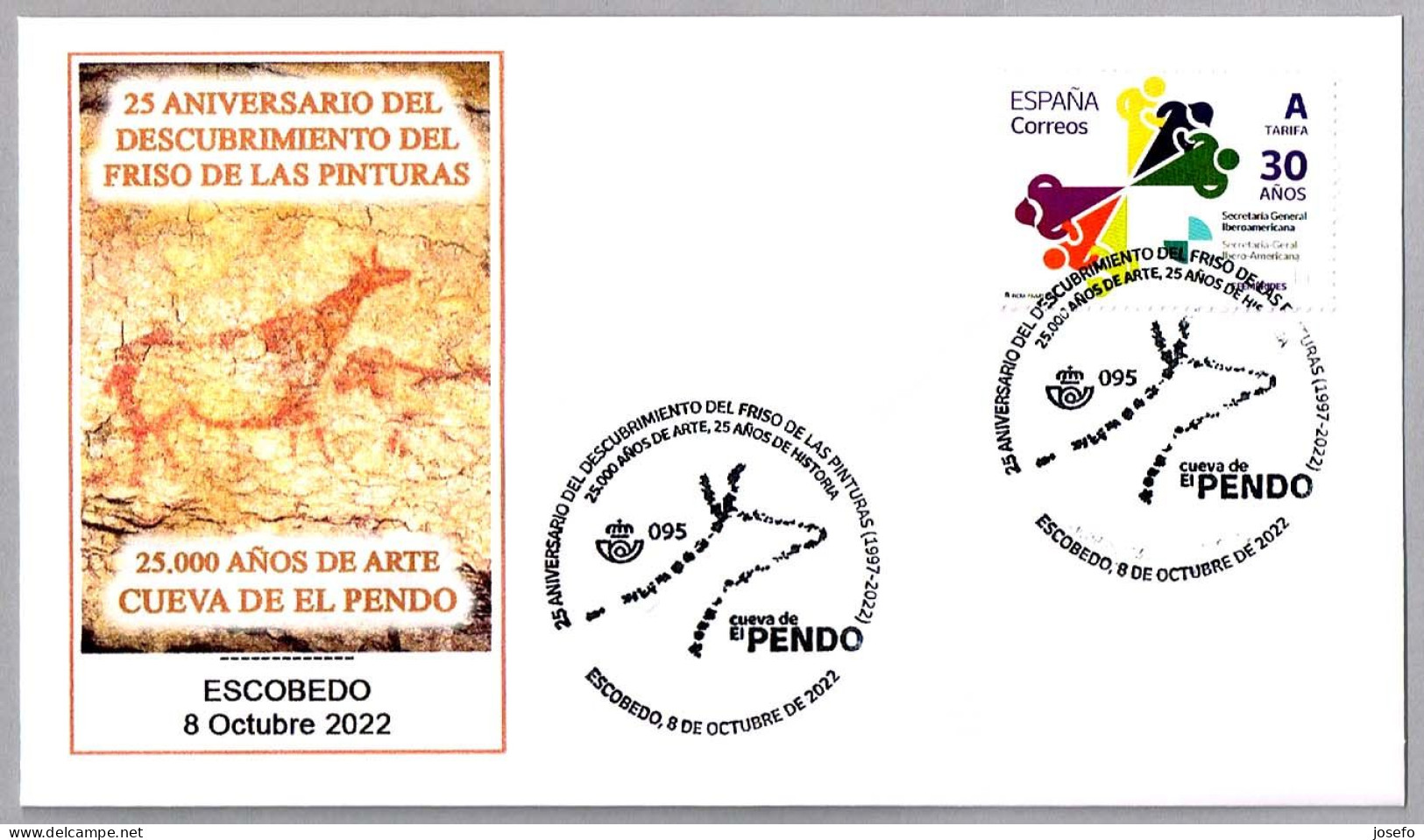 PINTURAS RUPESTRES - ROCK PAINTING - Cueva De El Pendo. Escobedo, Cantabria, 2022 - Prehistorie