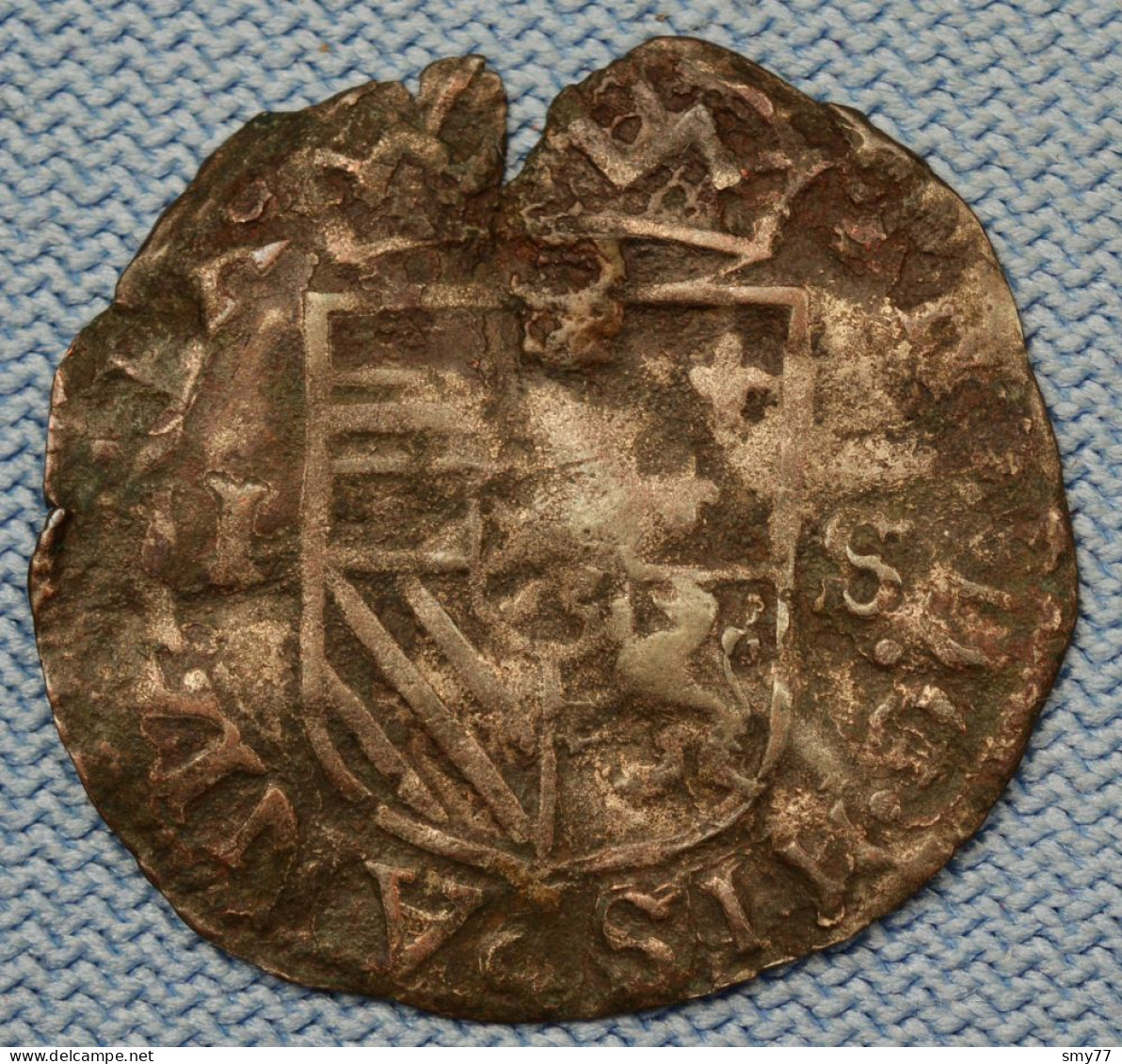 Utrecht • 1 Stuiver / Patard • 1578-1579 • Philip II • Dutch States Netherlands Pays-Bas / Austria - Burgundy • [24-562] - …-1795 : Periodo Antico