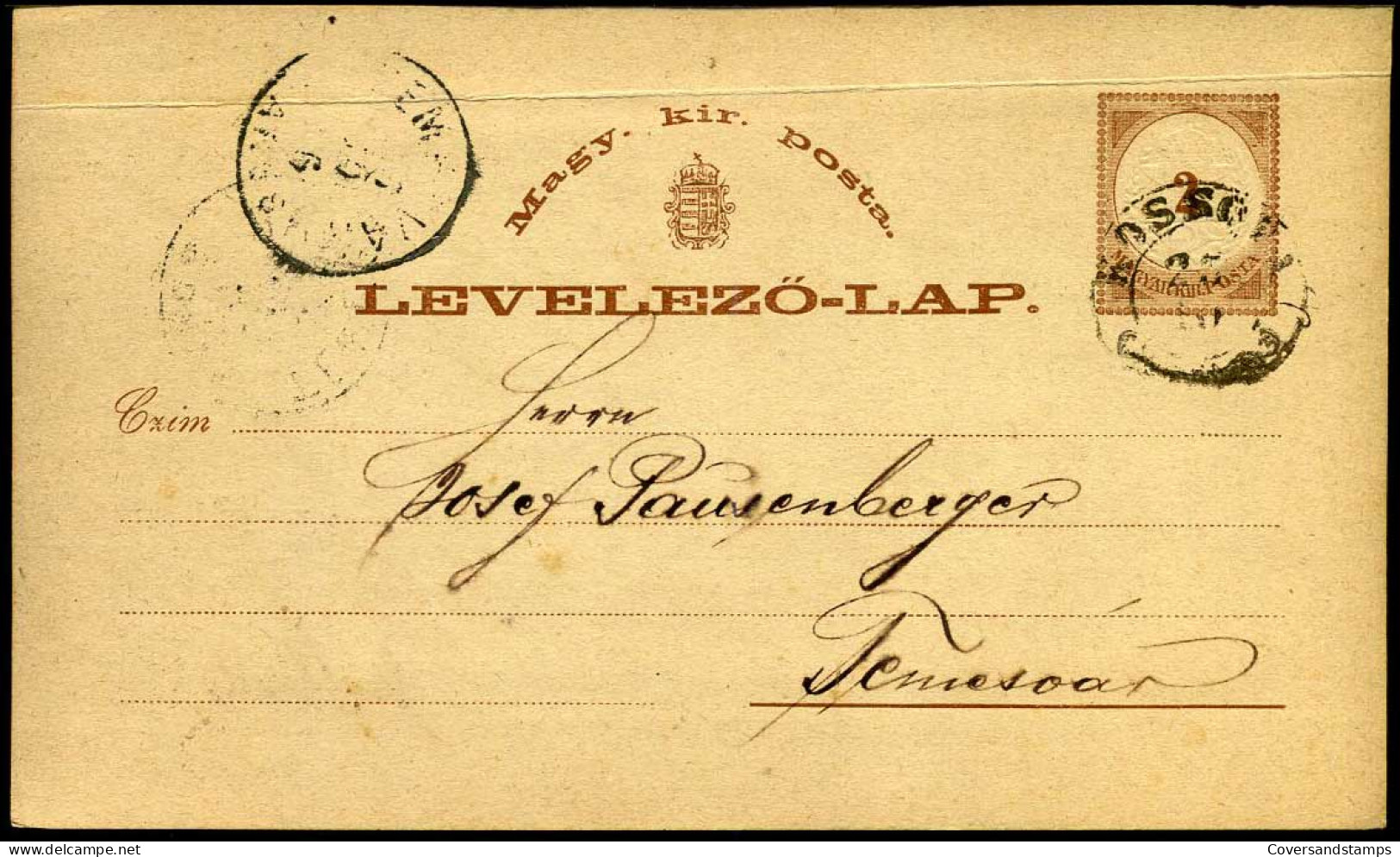 Post Card -- 1876 - Enteros Postales