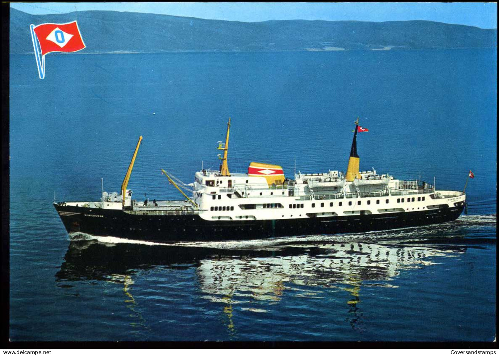 Norway - Post Card "The Express Coastal Liner 'M/S Nordnorgei'" - Lettres & Documents