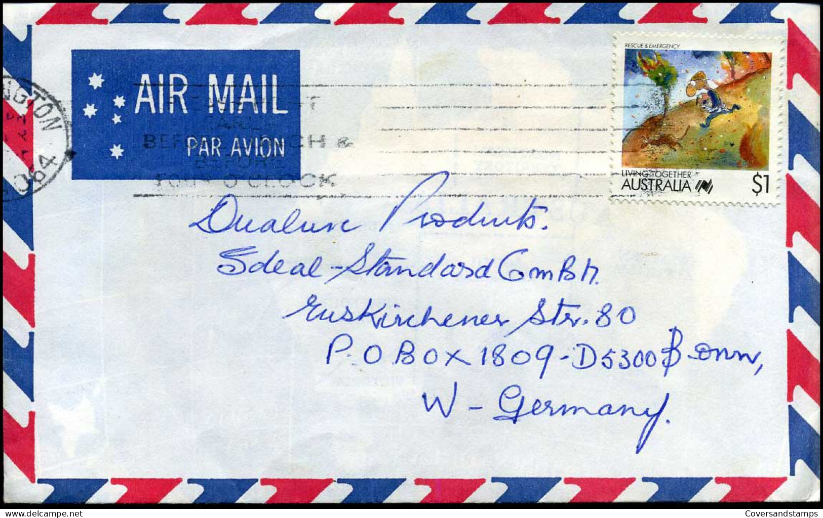 Cover To Bonn, Germany - Storia Postale