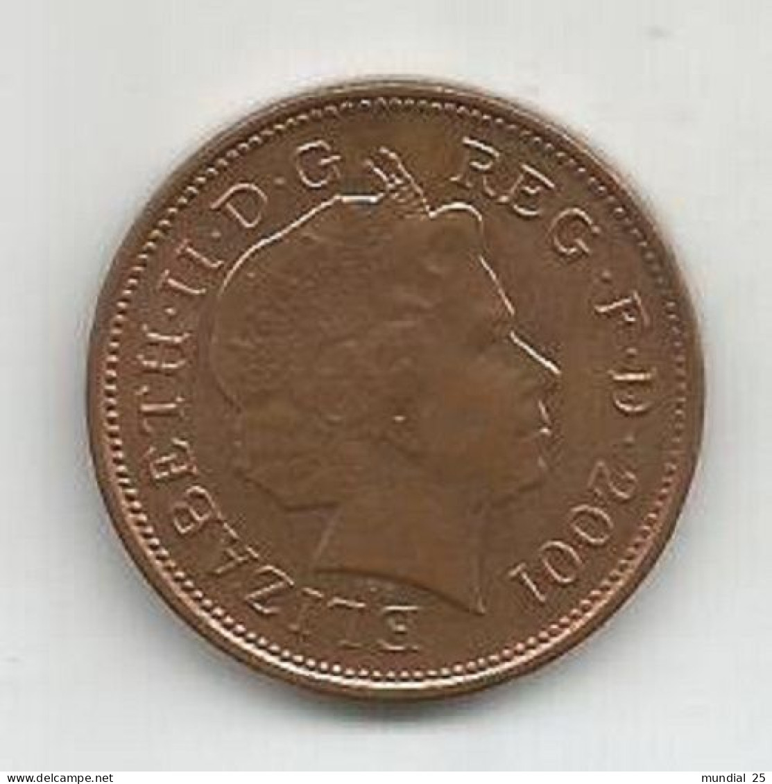 GREAT BRITAIN 2 PENCE 2001 - 2 Pence & 2 New Pence