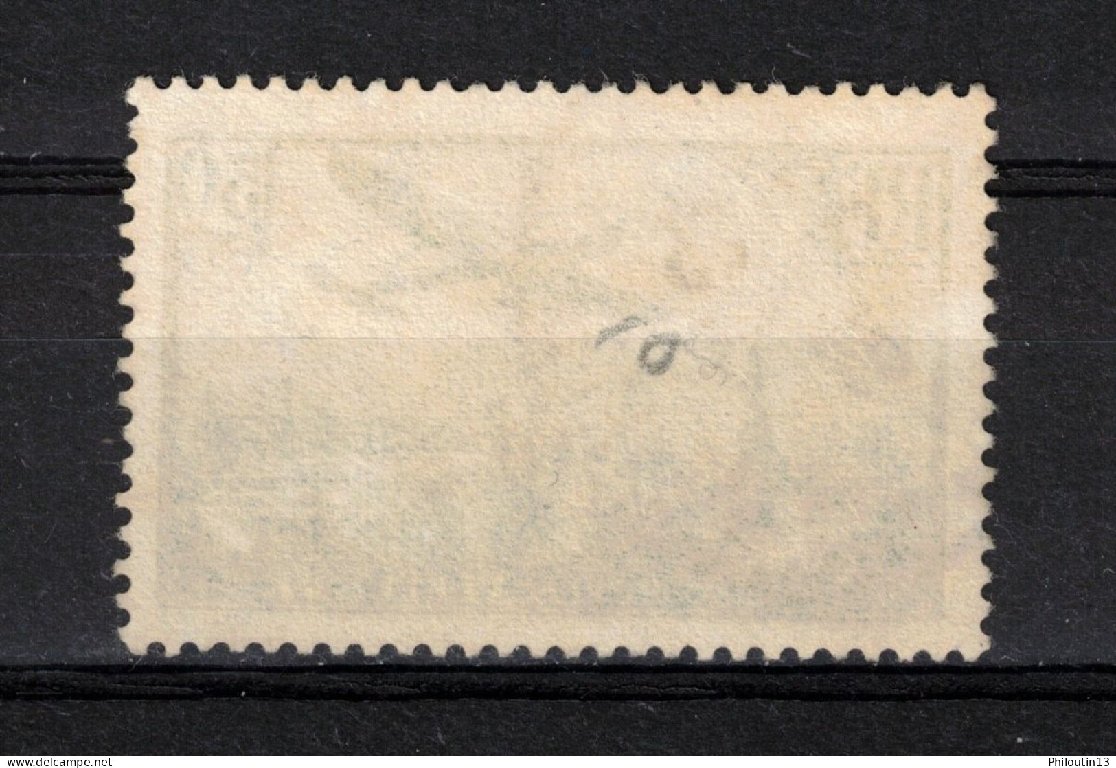 France Poste Aérienne 50 Francs N°14 Oblitéré Cote 420€ - Scan Recto / Verso - 1927-1959 Used