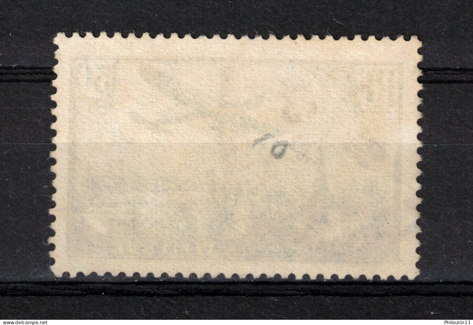 France Poste Aérienne 50 Francs N°14 Oblitéré Cote 420€ - Scan Recto / Verso - 1927-1959 Usati
