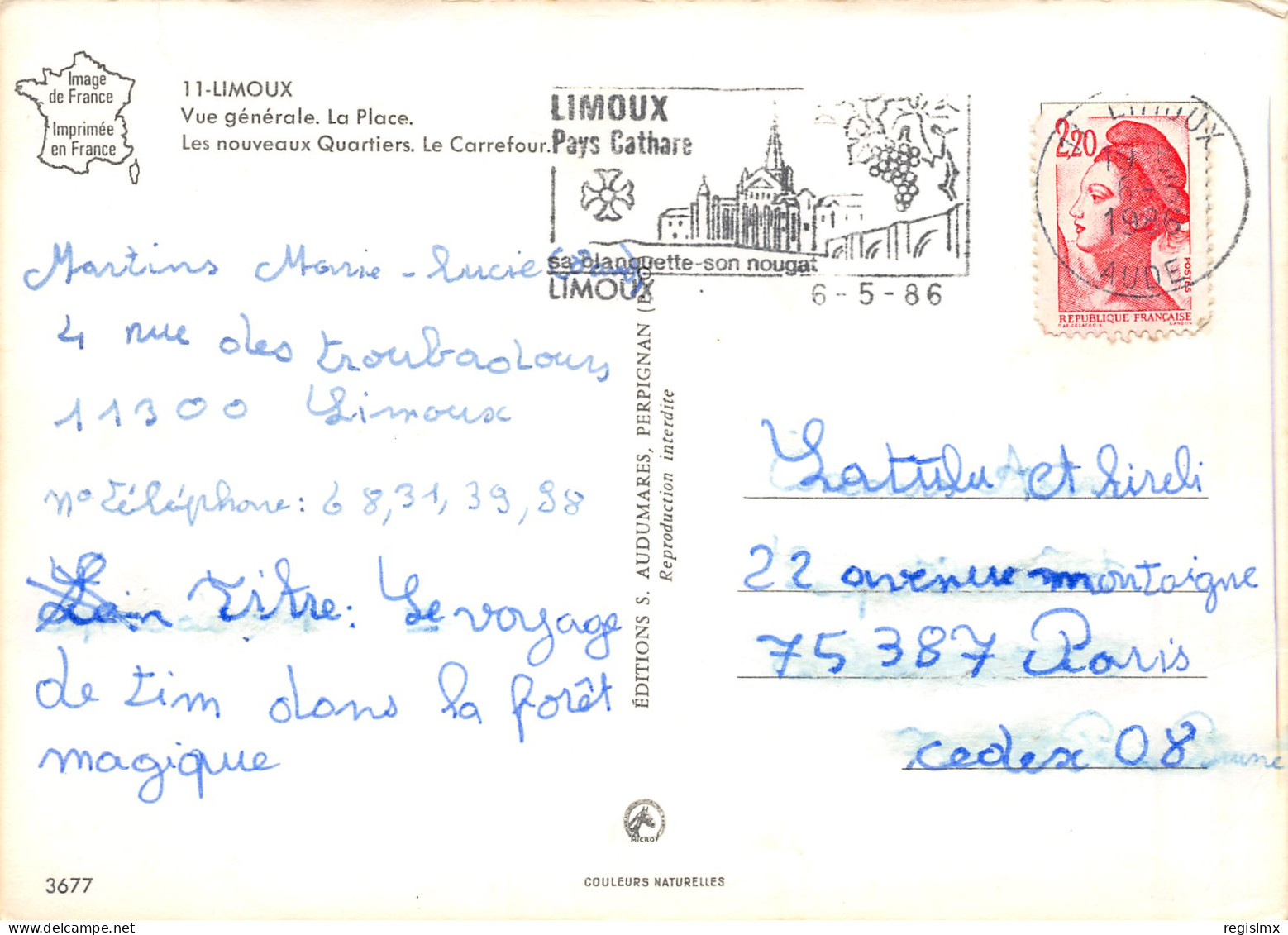 11-LIMOUX-N°3369-B/0393 - Limoux