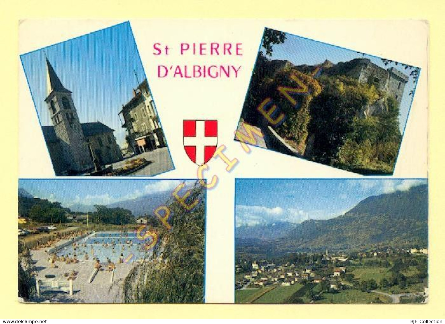 73. ST-PIERRE D ALBIGNY - BLASON - MULTIVUES (animée) CPSM - Saint Pierre D'Albigny