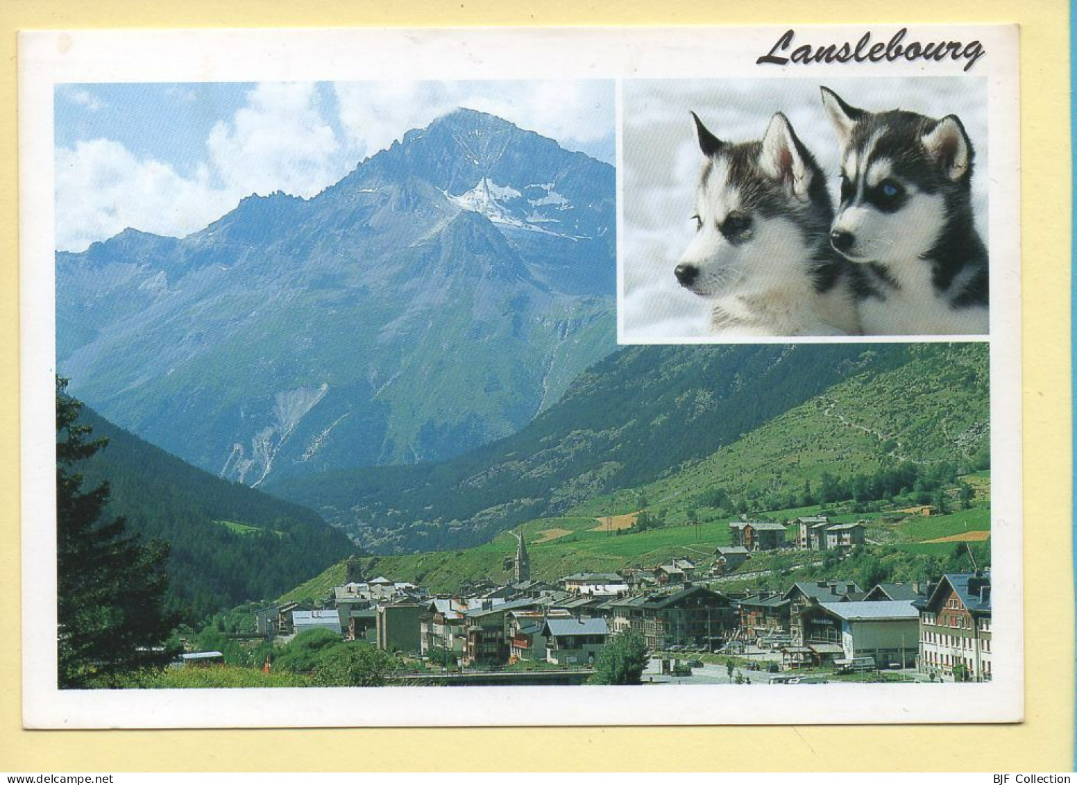 73. LANSLEBOURG – 2 Vues / Chiens Husky (voir Scan Recto/verso) - Val Cenis