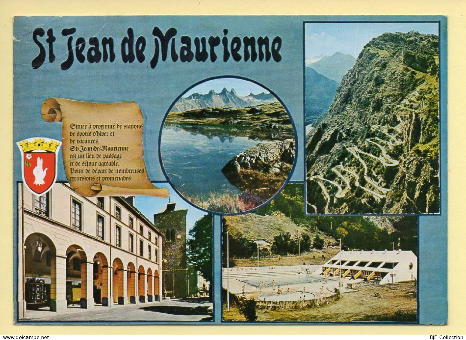 73. SAINT-JEAN DE MAURIENNE – Multivues – Blason – Parchemin (voir Scan Recto/verso) - Saint Jean De Maurienne
