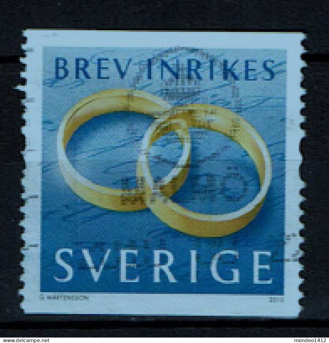 Sweden 2010 - Wedding Rings - Used - Used Stamps