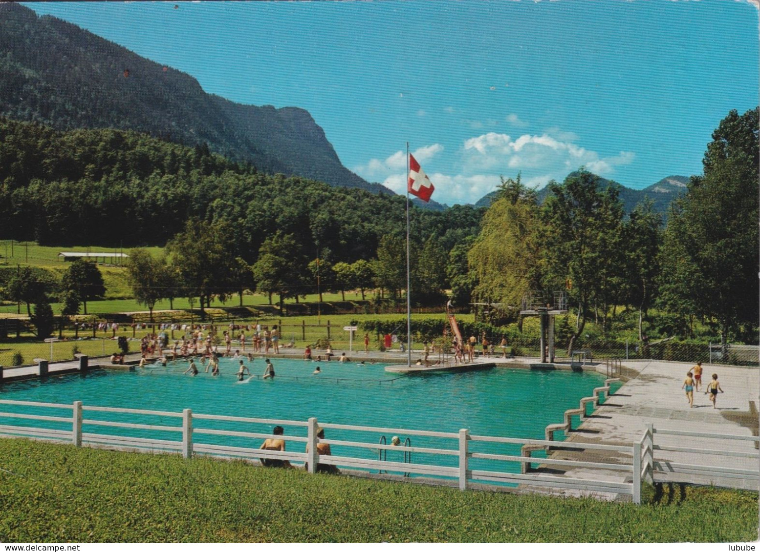 Vallorbe - La Piscine Et Le Camping       1967 - Vallorbe